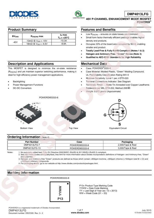 DMP4013LFG-7