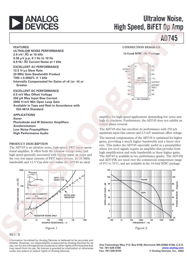 AD745JRZ-16-REEL7