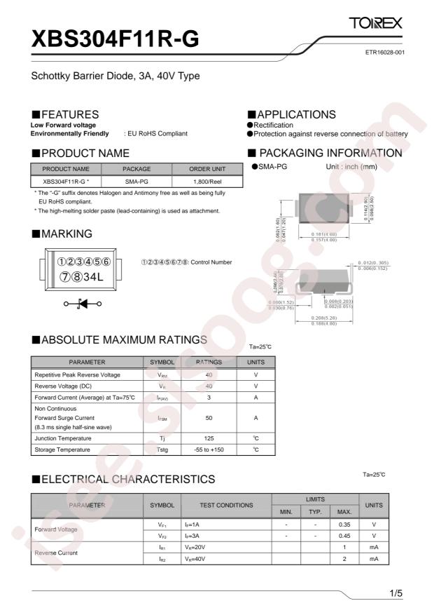 XBS304F11R-G