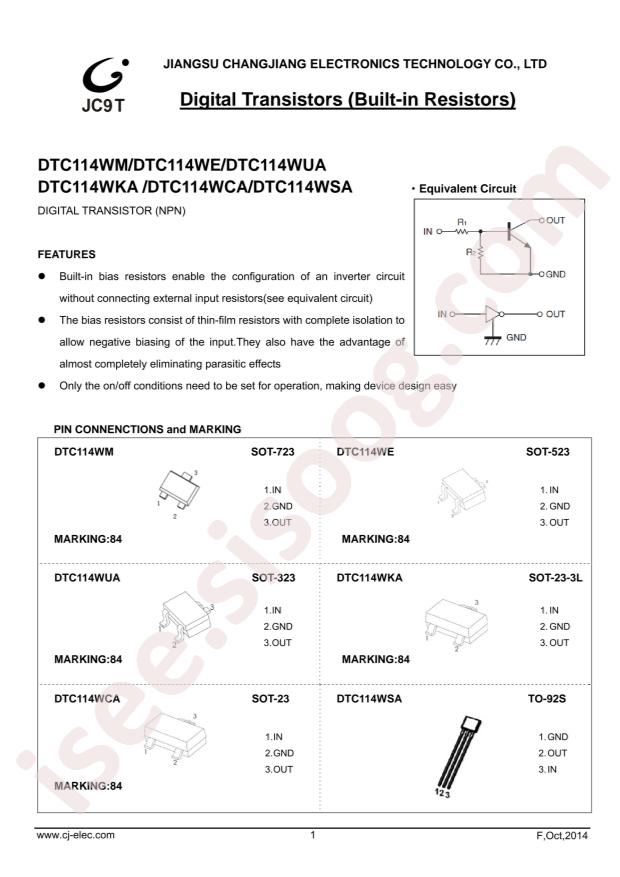DTC114WCA