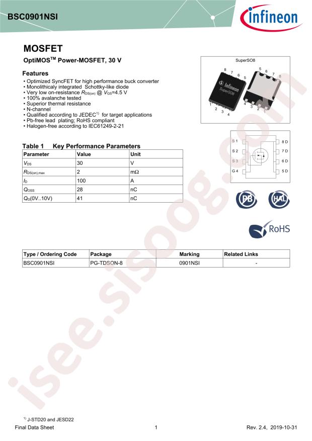 BSC0901NSI