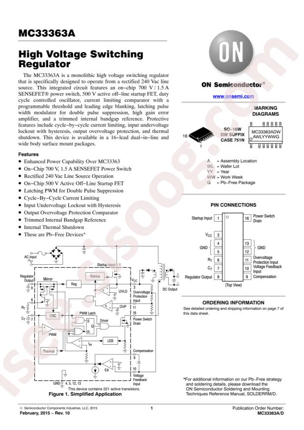 MC33363ADWR2G