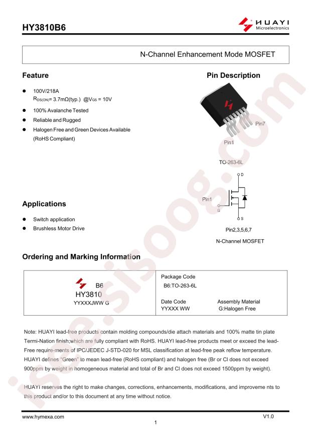 HY3810B6