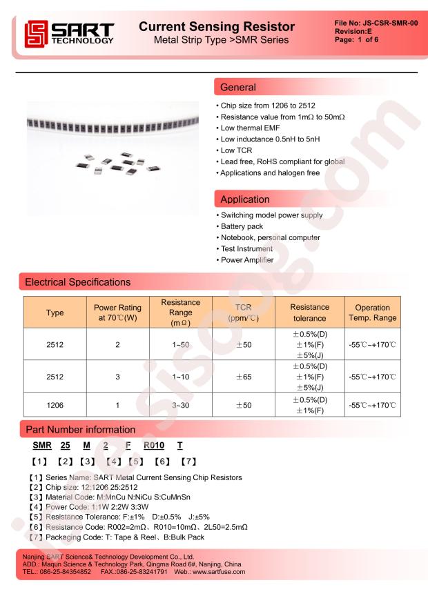 SMR25M2FR050T