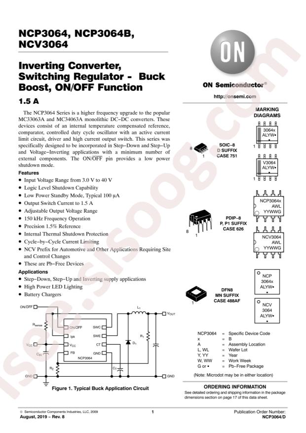 NCP3064BDR2G