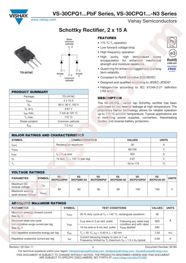 VS-30CPQ100-N3