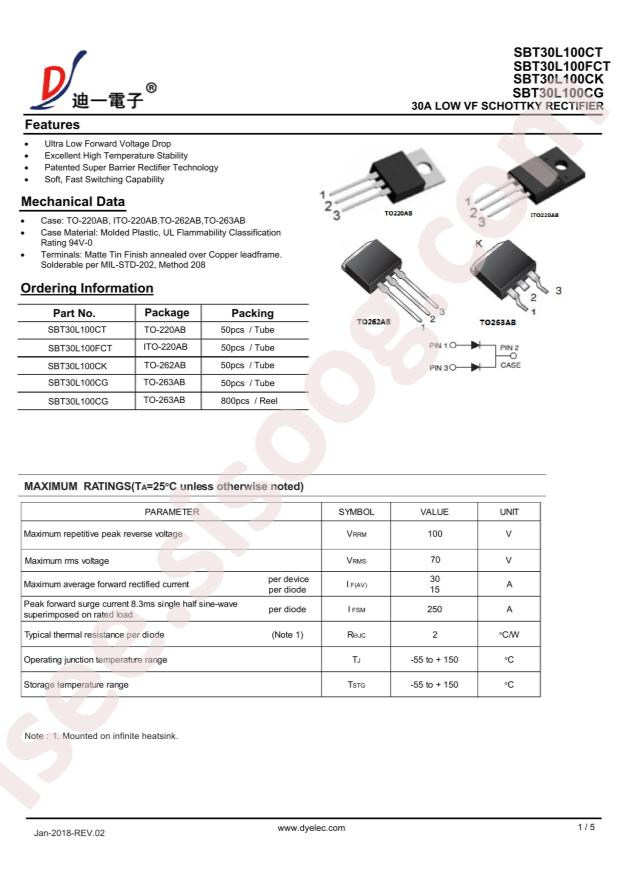 SBT30L100CT