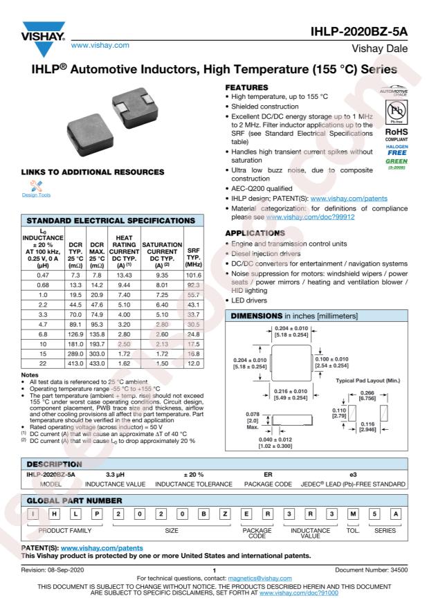 IHLP2020BZERR47M5A