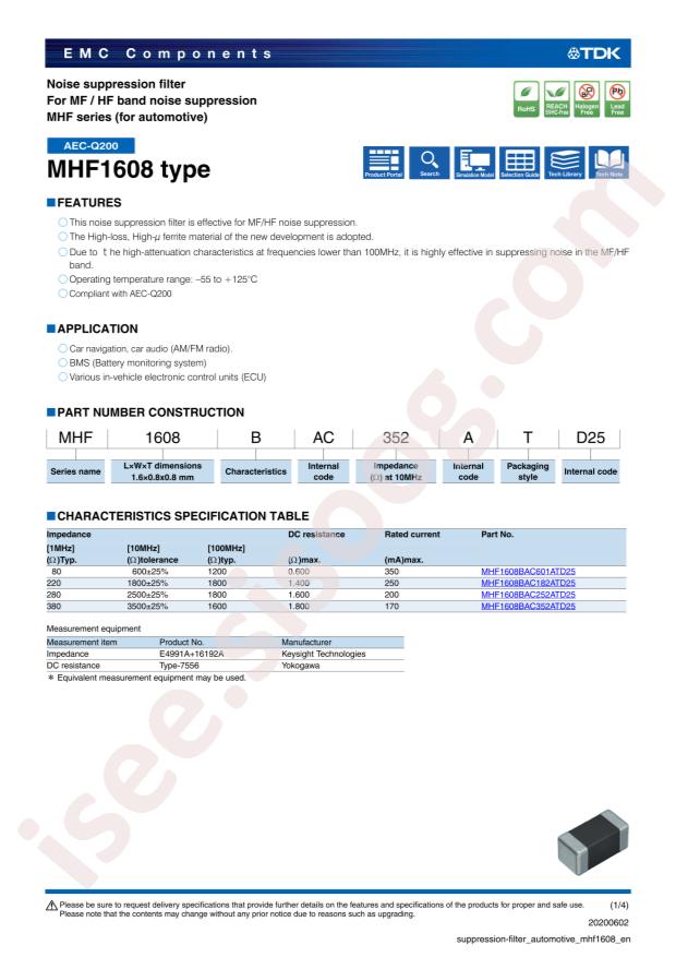MHF1608BAC352ATD25