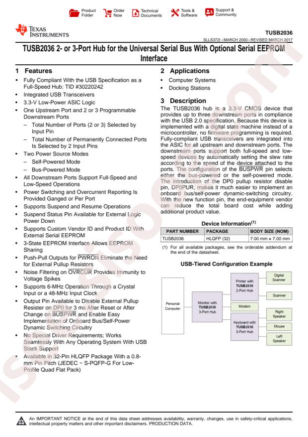 TUSB2036VF