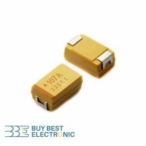 TANTALUM CAPACITOR 100UF 10V 10% SMD D