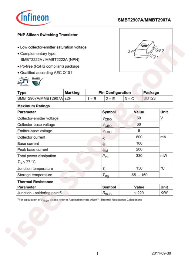 MMBT2907ALT1HTSA1