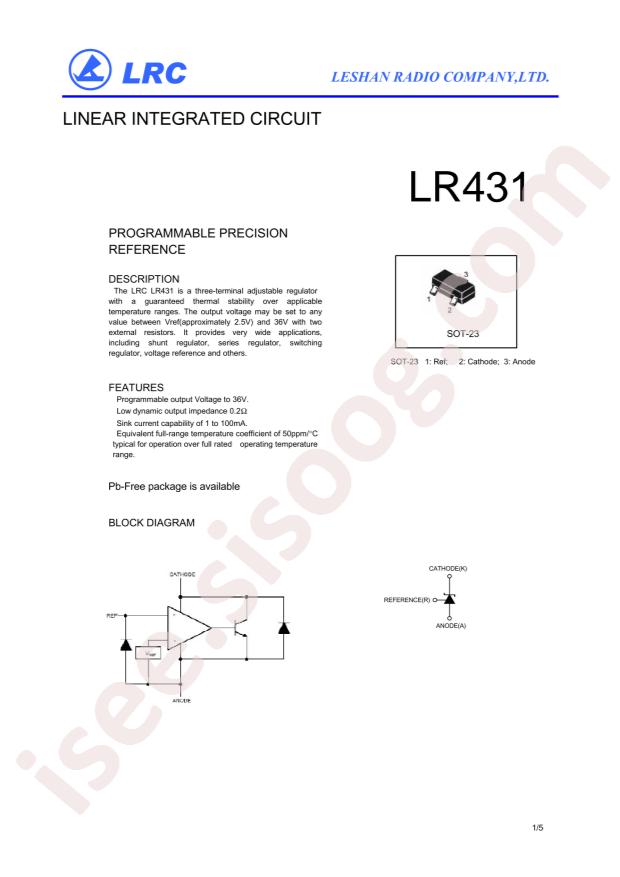 LR431ATLT1G