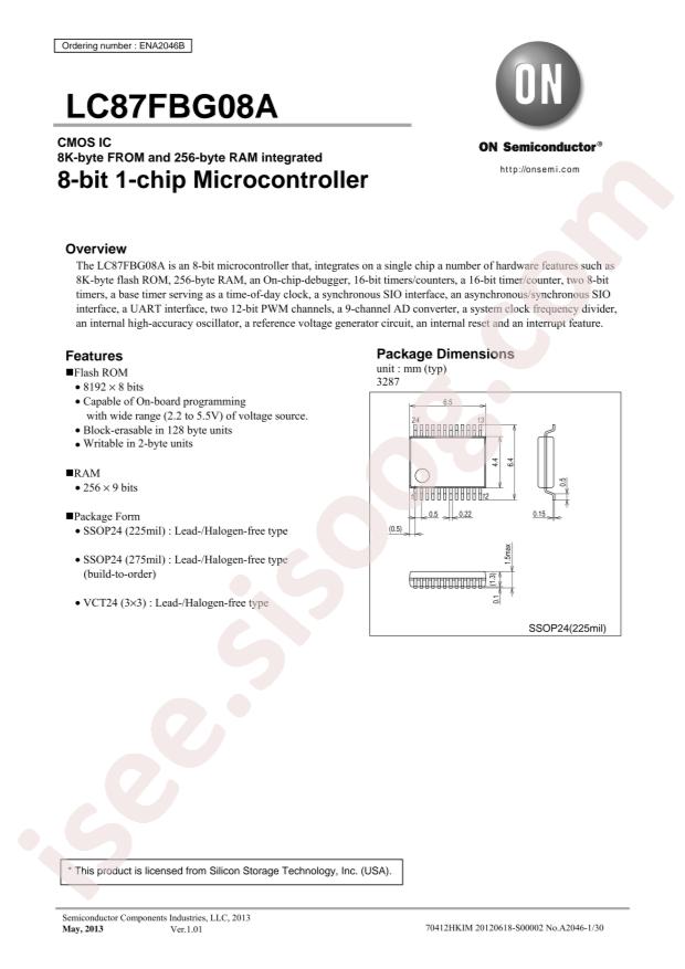 LC87FBG08AURE-TE-L-H