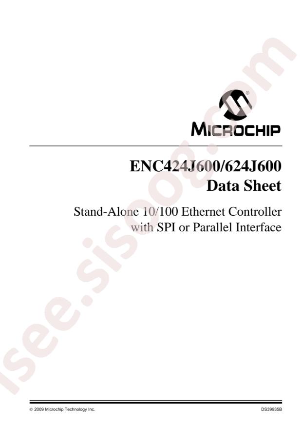 ENC424J600T-I/PT