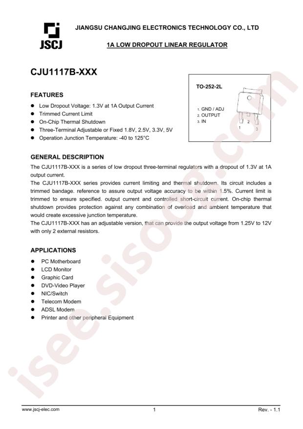 CJU1117B-3.3