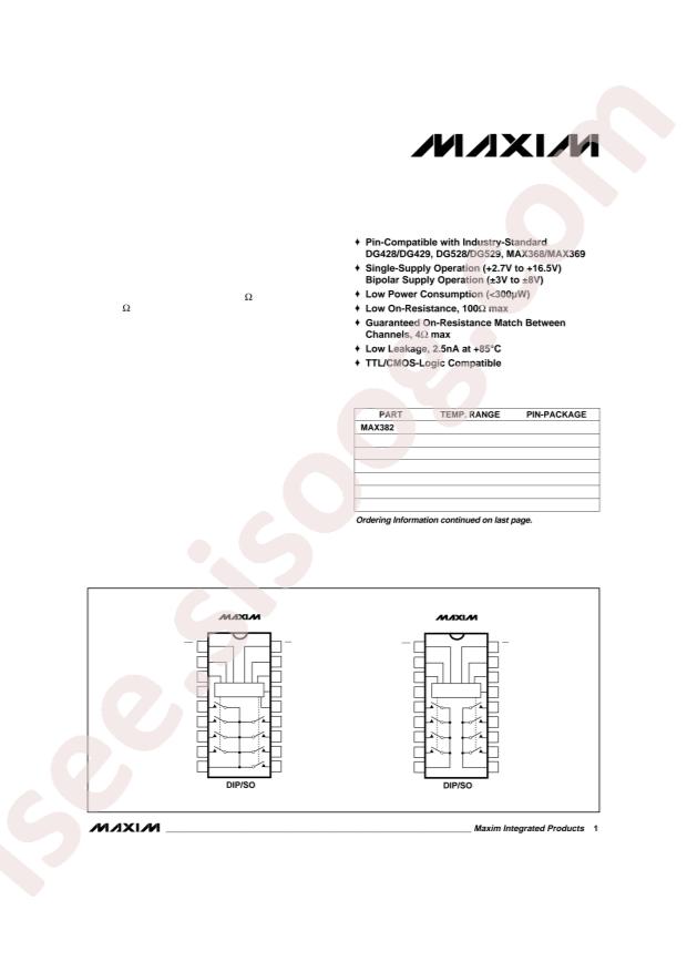 MAX384CWN+