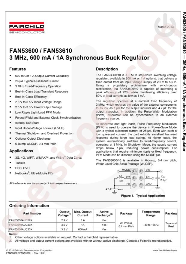 FAN53610AUC30X