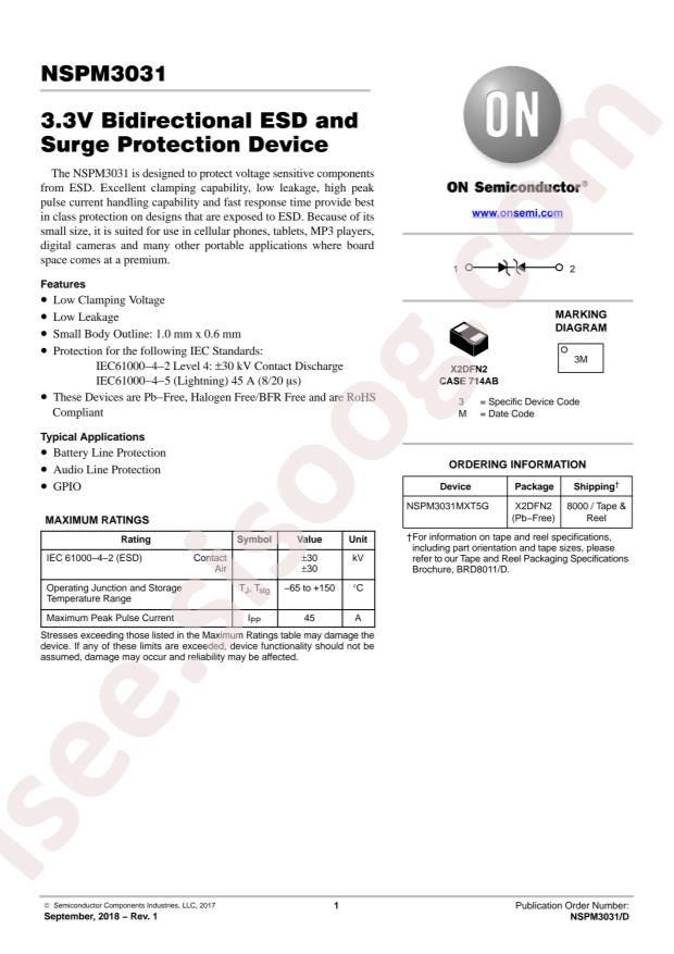 NSPM3031MXT5G