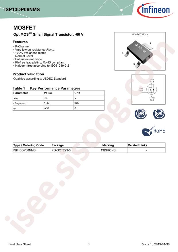 ISP13DP06NMS