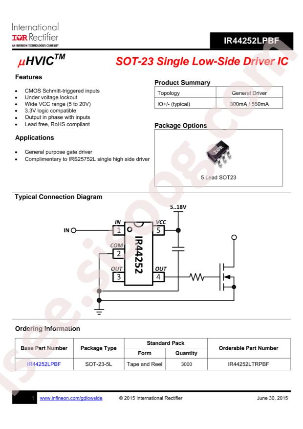 IR44252LTRPBF