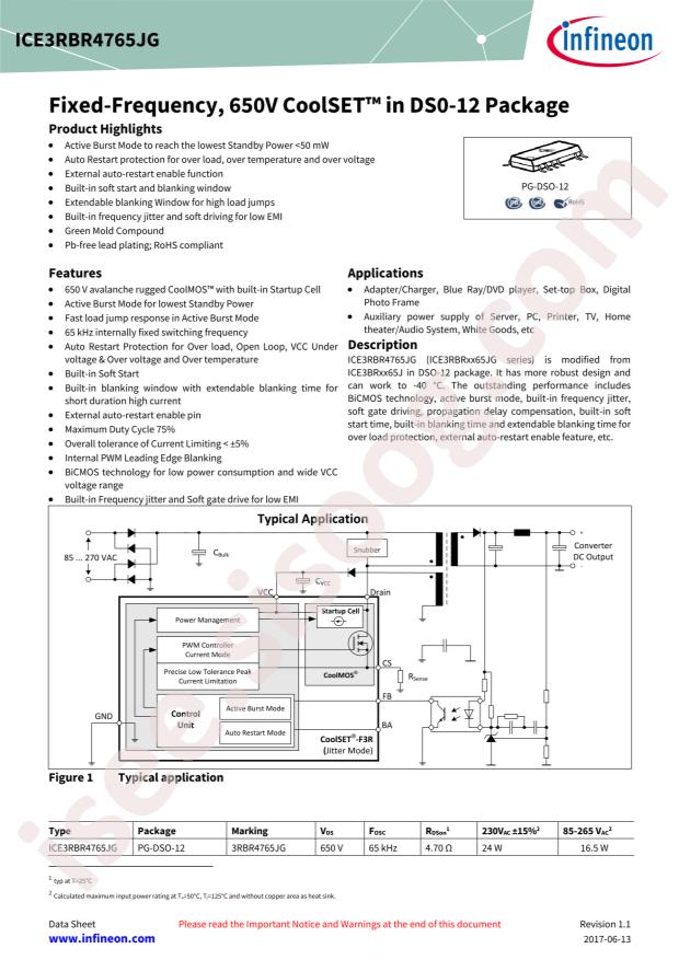 ICE3RBR4765JG