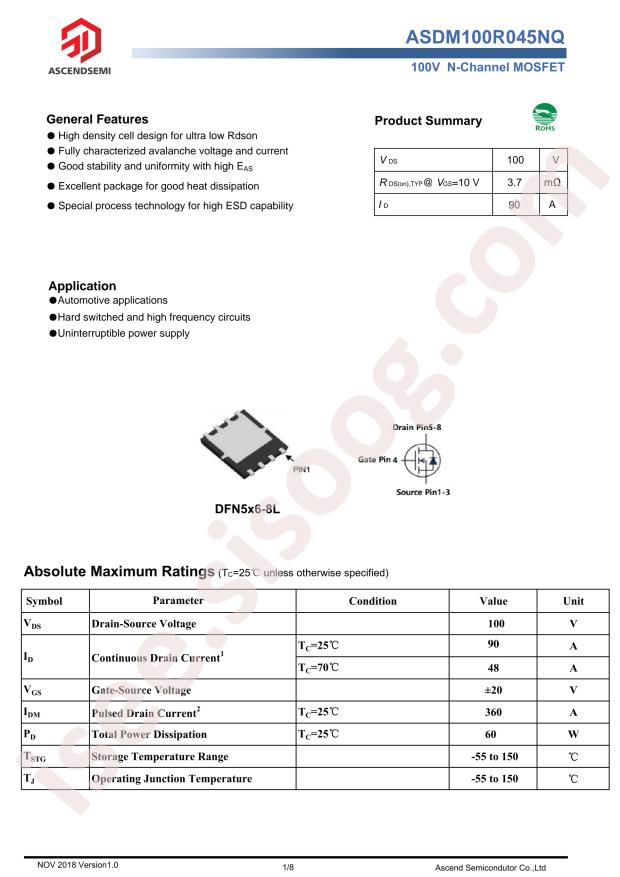 ASDM100R045NQ-R