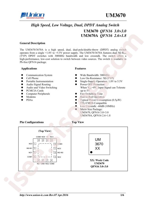 UM3670A