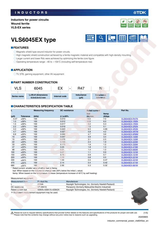 VLS6045EX-6R8N