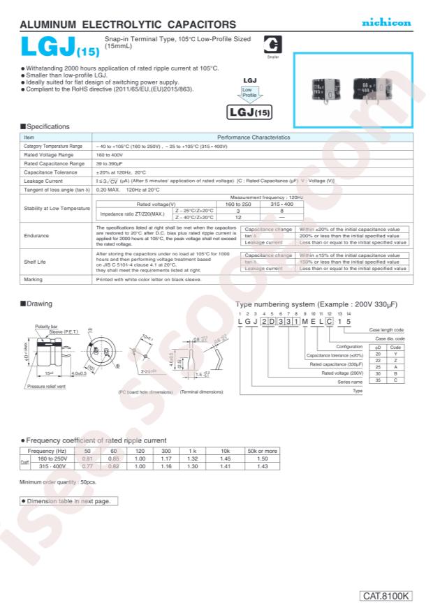 LGJ2E101MELY15