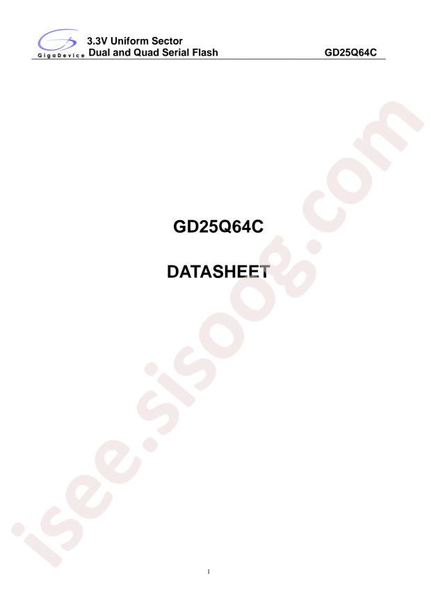 GD25Q64CWIGR
