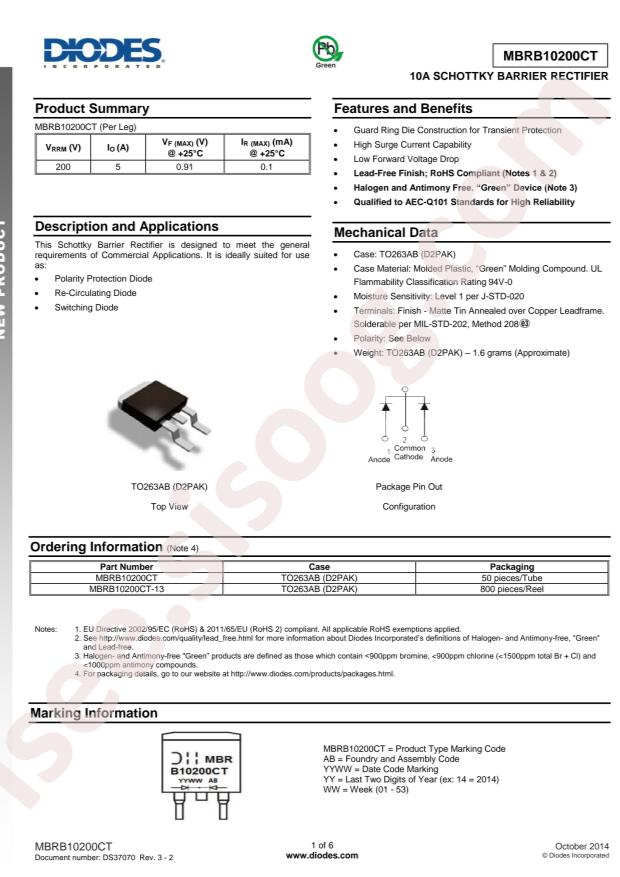 MBRB10200CT