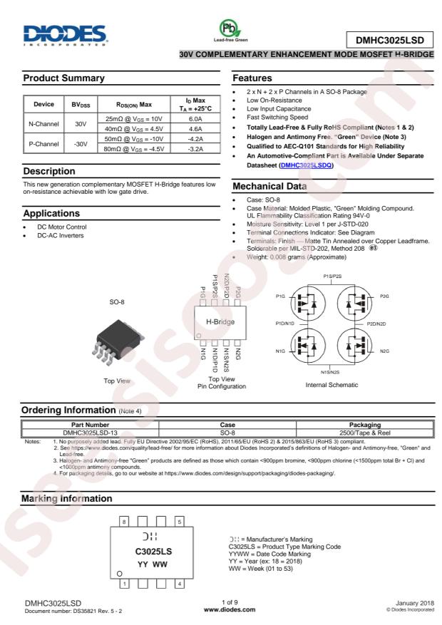 DMHC3025LSD-13