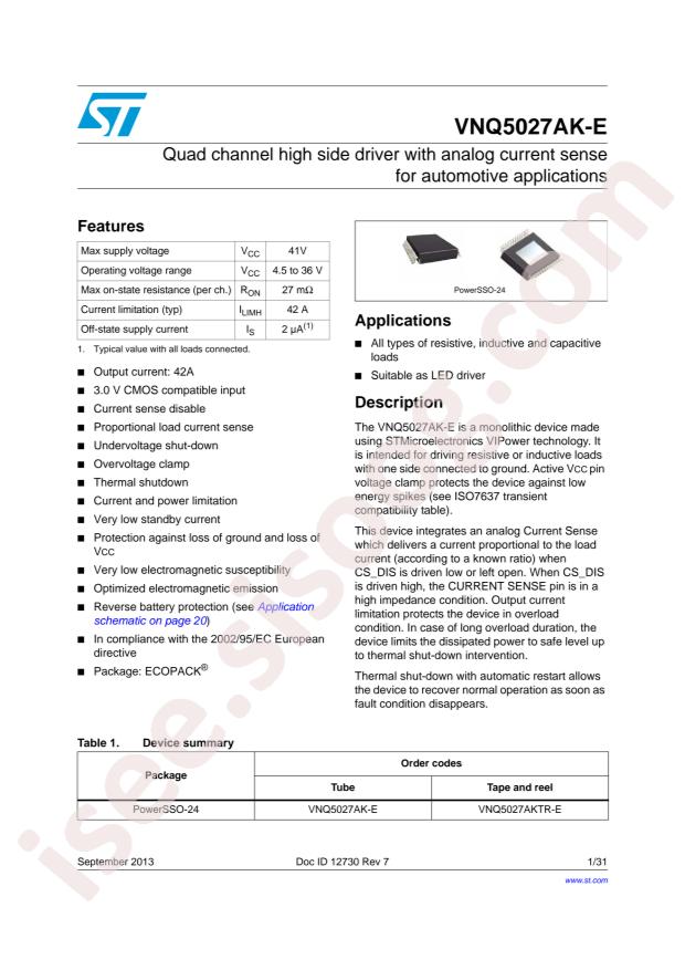 VNQ5027AKTR-E