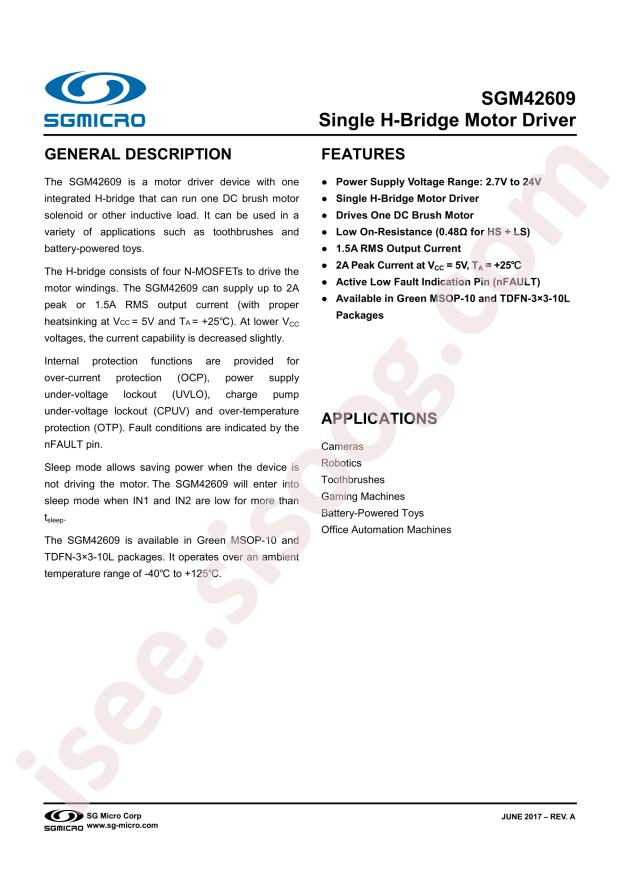 SGM42609XTD10G/TR