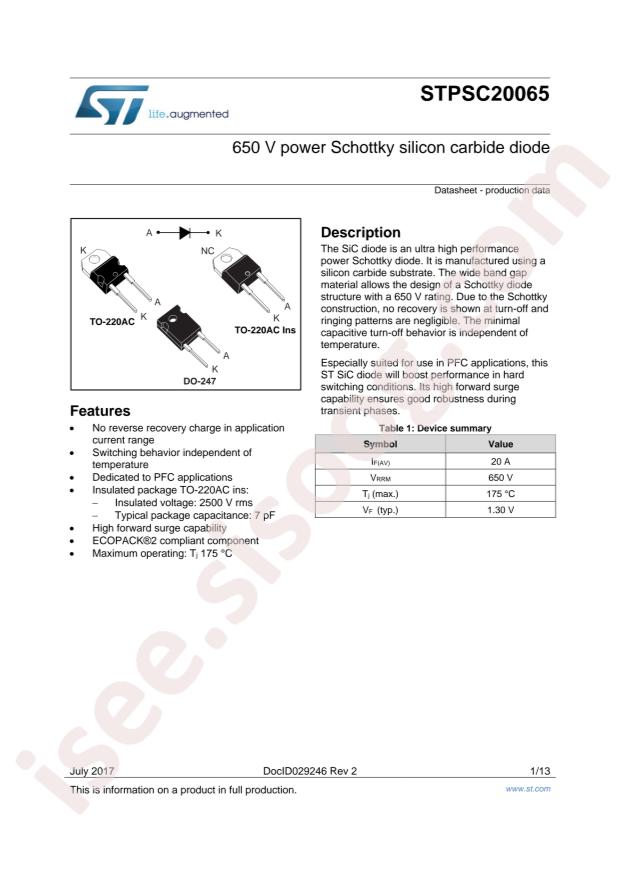 STPSC20065W