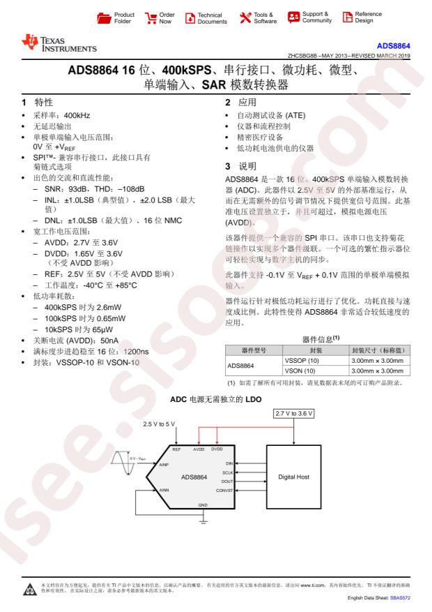 ADS8864IDGS