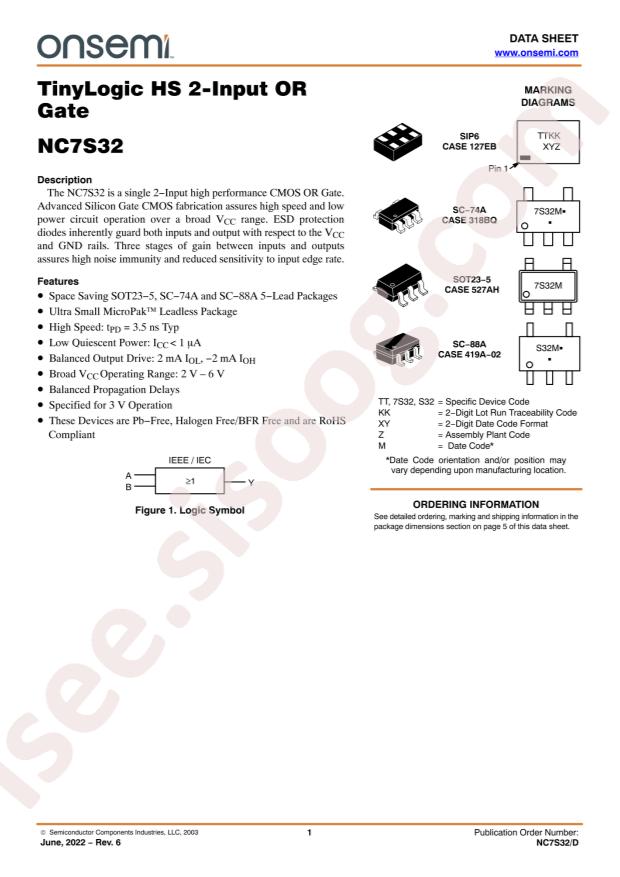 NC7S32L6X