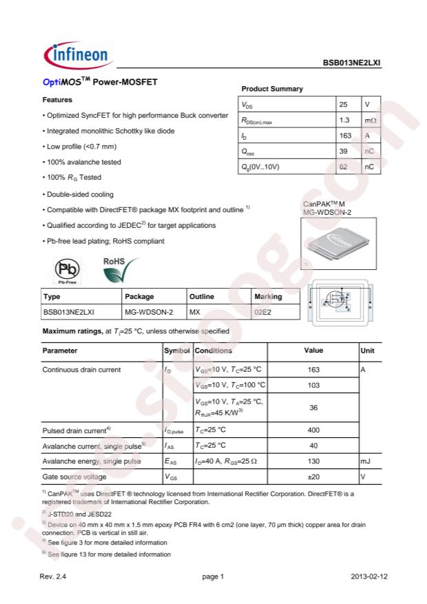BSB013NE2LXI