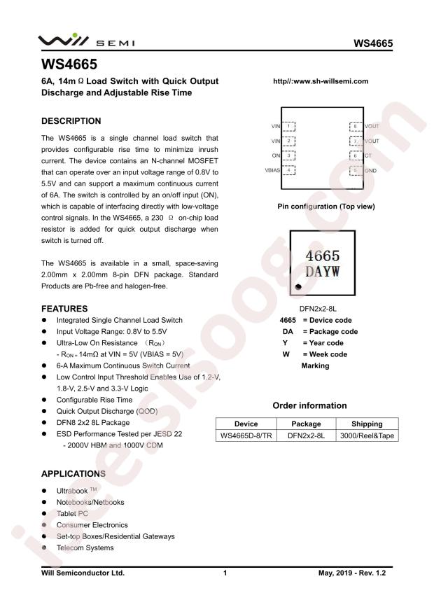 WS4665D-8/TR