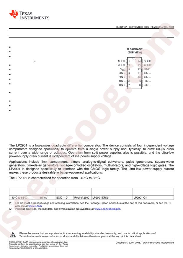 LP2901IDRG4Q1