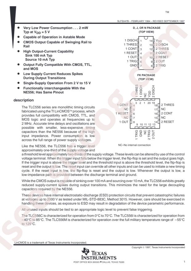 TLC556CDR