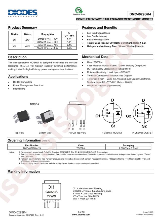 DMC4029SK4-13