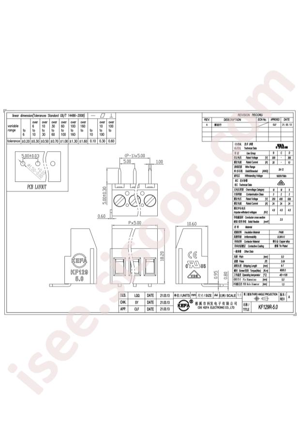 KF129R-5.0-3P