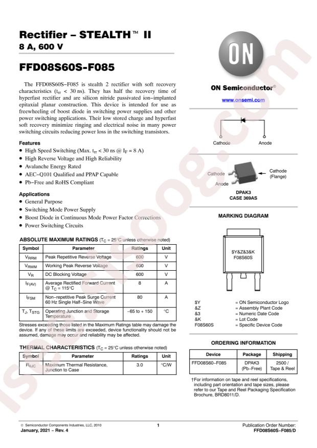 FFD08S60S-F085