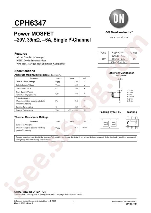CPH6347-TL-W