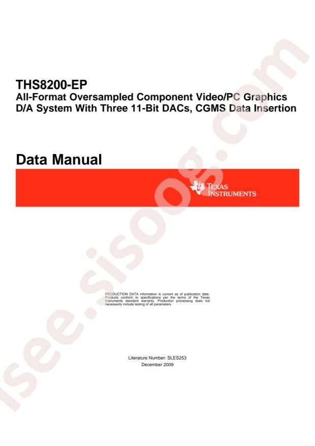 THS8200IPFPEP