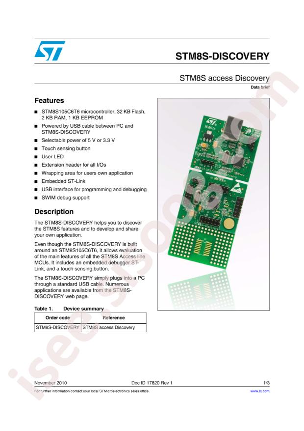 STM8S-DISCOVERY