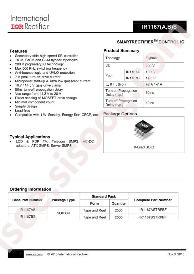 IR1167BSTRPBF