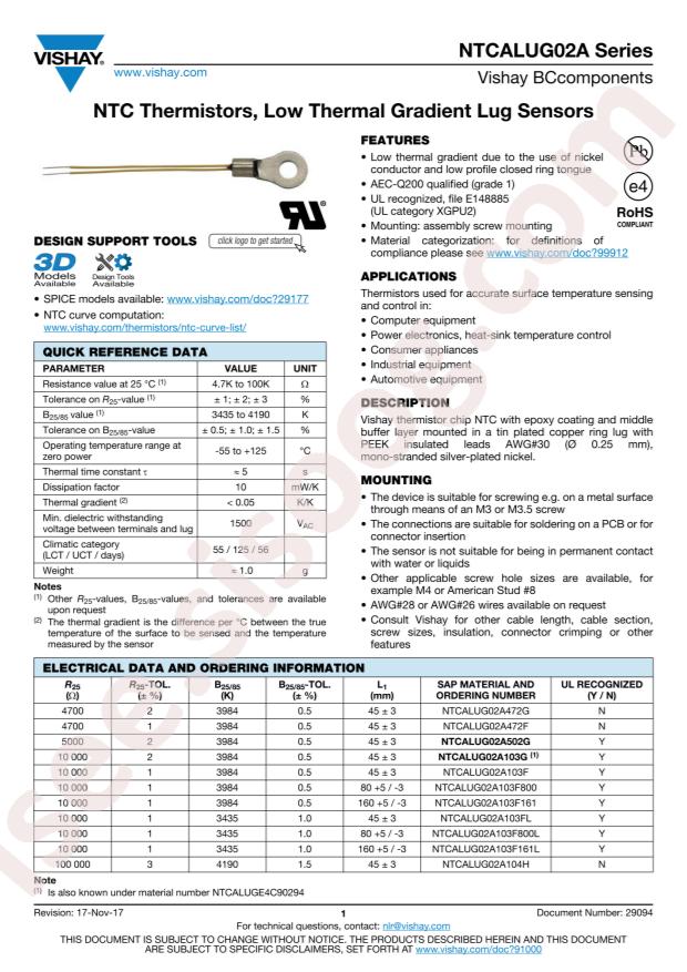 NTCALUG02A502G